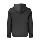Black Cotton Men Sweater